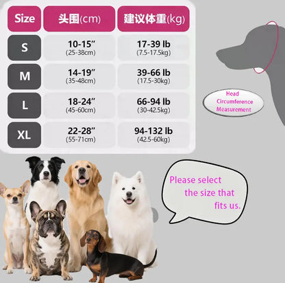 Noise-Canceling Ear Wrap for Dogs - Comfortable Calming Hoodie for Fireworks, Thunder, and Vacuum Noise Protection, Adjustable for Grooming, Bathing, and Swimming - Ideal Gift for Your Dog